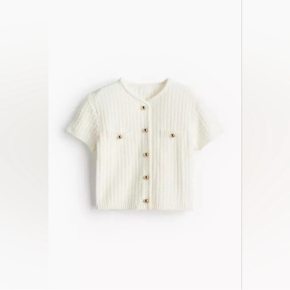 H&M Cream Knit Cardigan - Picture 4 of 12